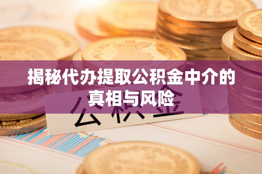 古城揭秘代办提取公积金中介的真相与风险